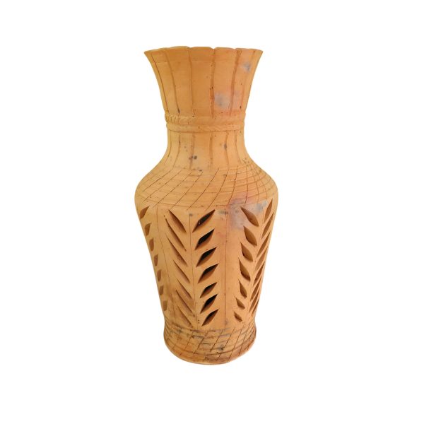 Terracotta vase