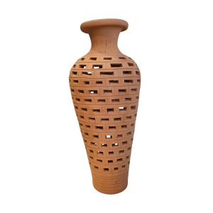 Terracotta vase