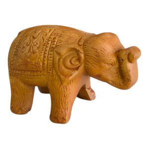 Clay Elephant Souvenir 7cm